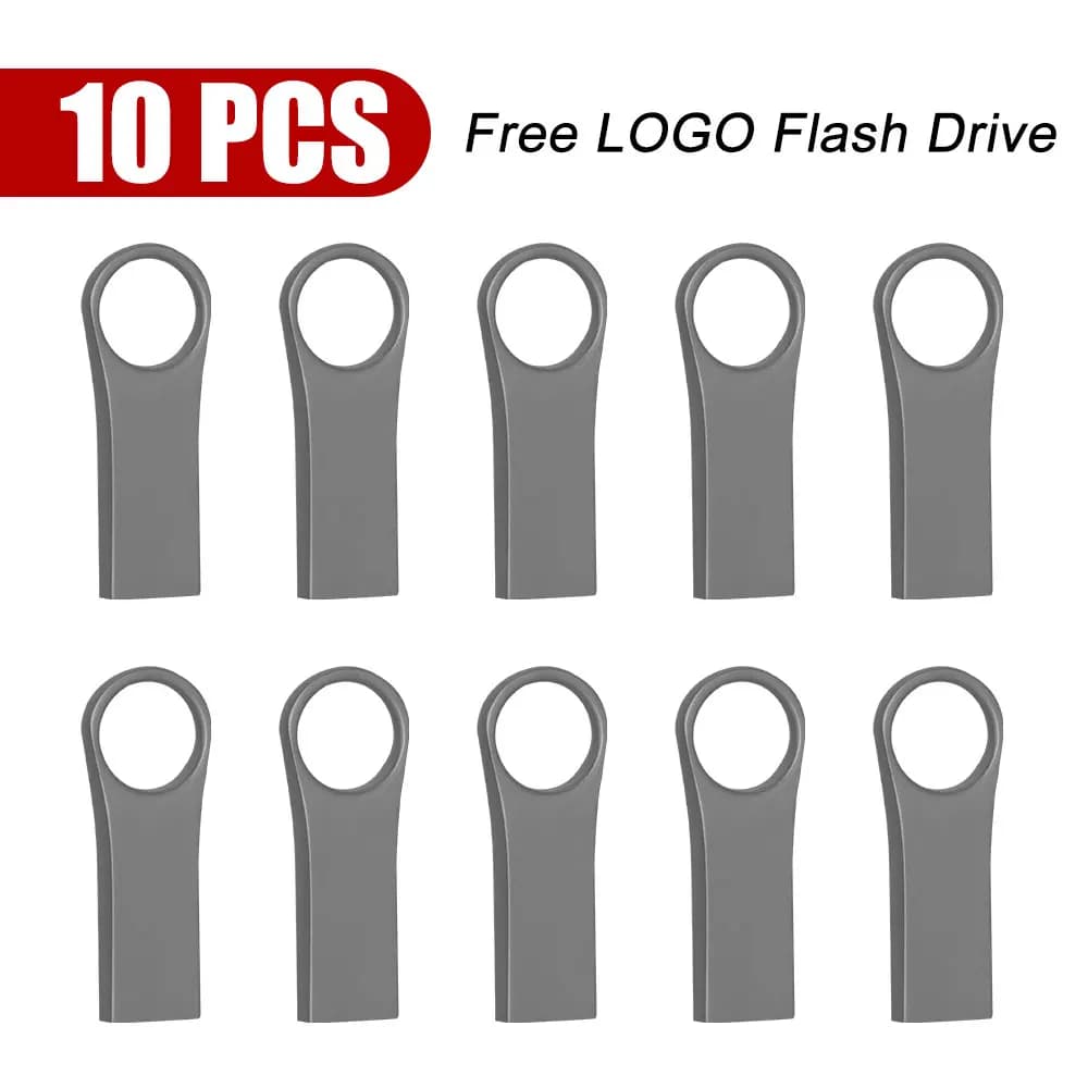 10 PZ/LOTTO USB2.0 per PC Mobile Logo aziendale personalizzato 128mb Chiavetta USB 4gb 8gb 16gb 32gb Business/Regalo di Nozze Memory Stick