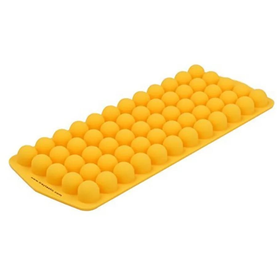 Stampo per mini vassoio per cubetti di ghiaccio in silicone: rende piccoli cubetti di ghiaccio per bevande, caramelle gommose o dolcetti