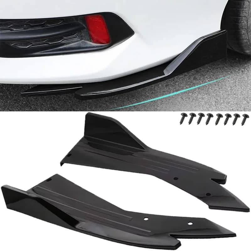 Rear Bumper Lip Diffuser Splitter Canard Protector Front Spoiler Body Kit For BMW 3 Series E46 E90 E91 F30 F31 F35 G20 G21 G28