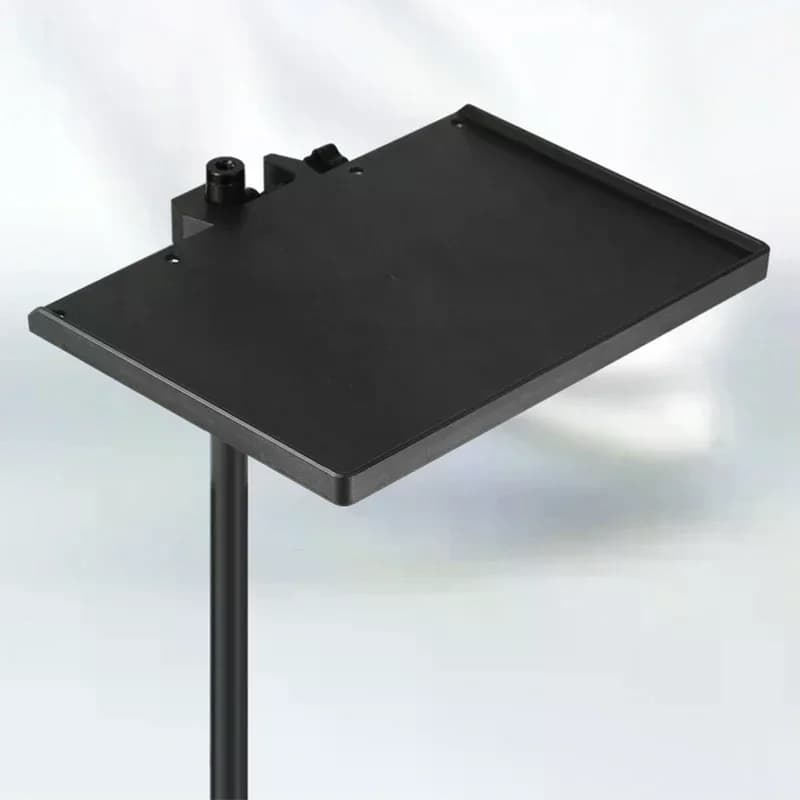 Nuovo Supporto per Microfono con Clip per Scheda Audio e Vassoio, Accessorio per Treppiede Live e Supporto Microfono