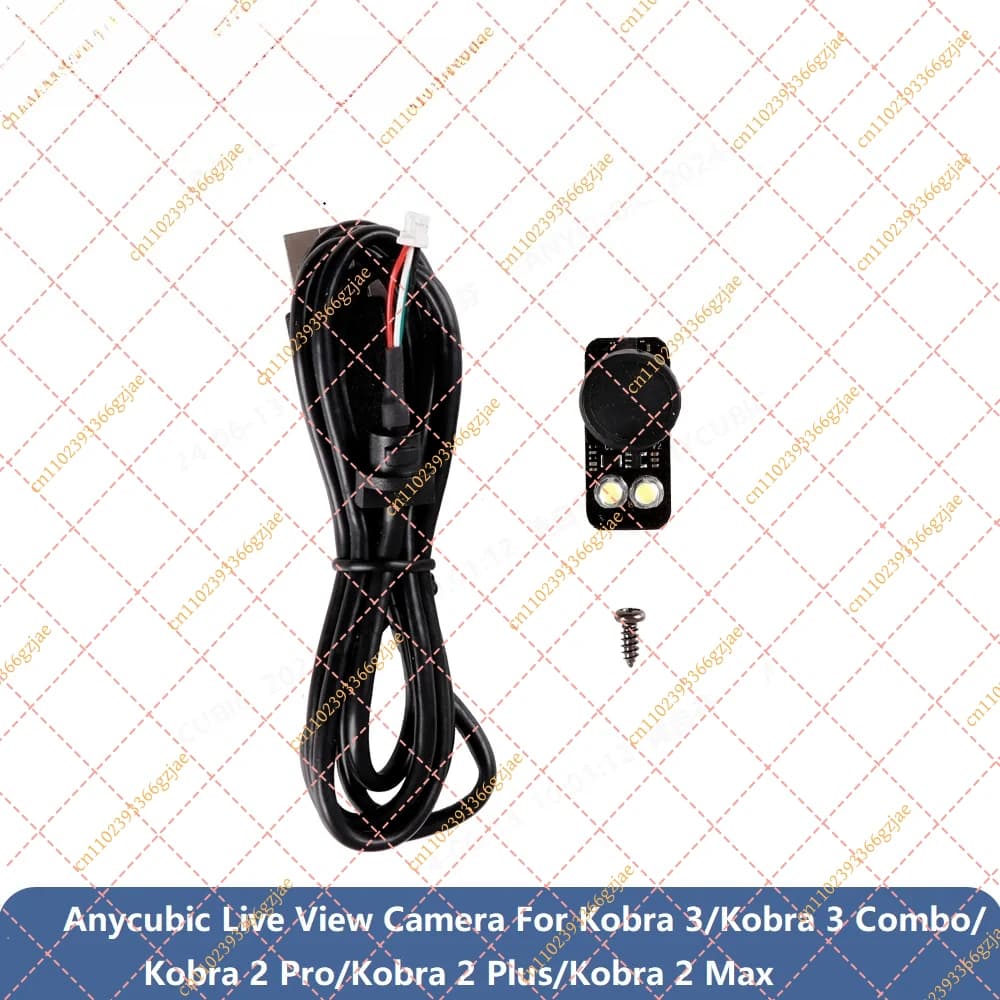 Accessorio per Fotocamera Compatibile con Stampanti 3D ANYCUBIC Serie Kobra 3/Kobra 2 Pro/Plus/Max S010215