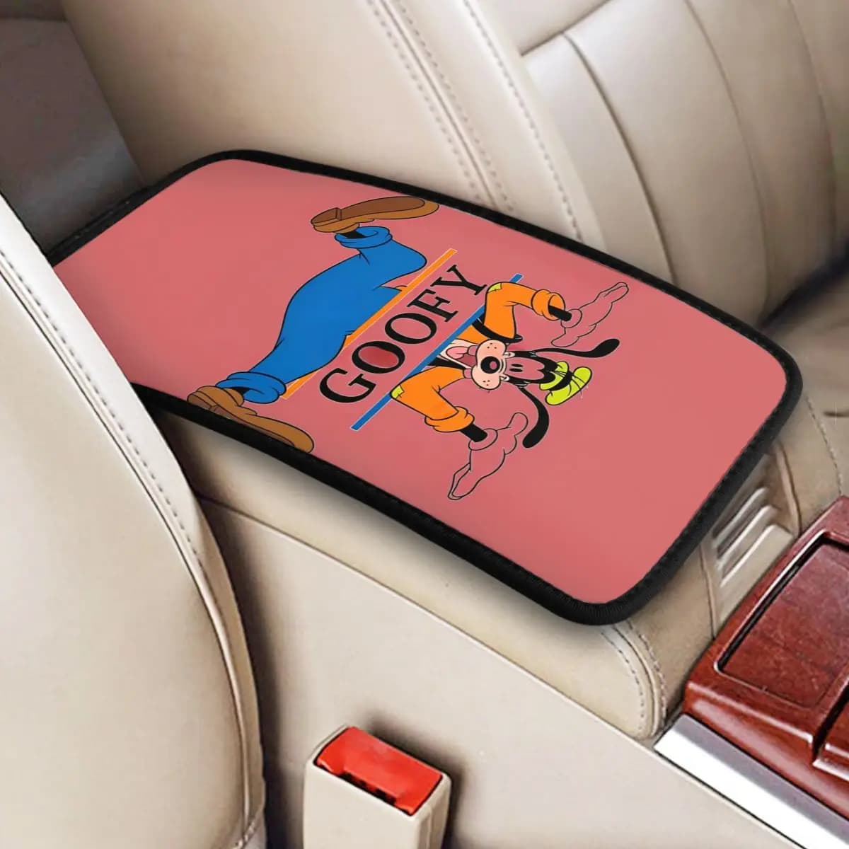 Car Arm Cover for Dog Car Car Cartoon Goofy Universal Cover for Car Seat Box