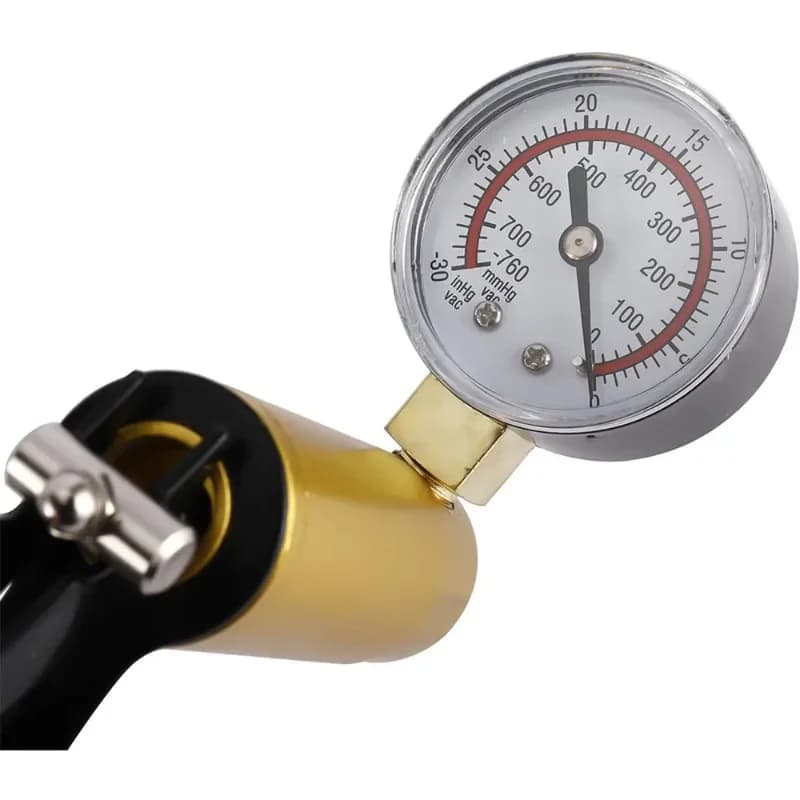 Ottima Pompa Manuale per Vuoto, Strumenti Meccanici per Riparazioni, Attrezzi per Sostituzione Olio Freni Auto, Set di Manutenzione 5 Pezzi per Pressione