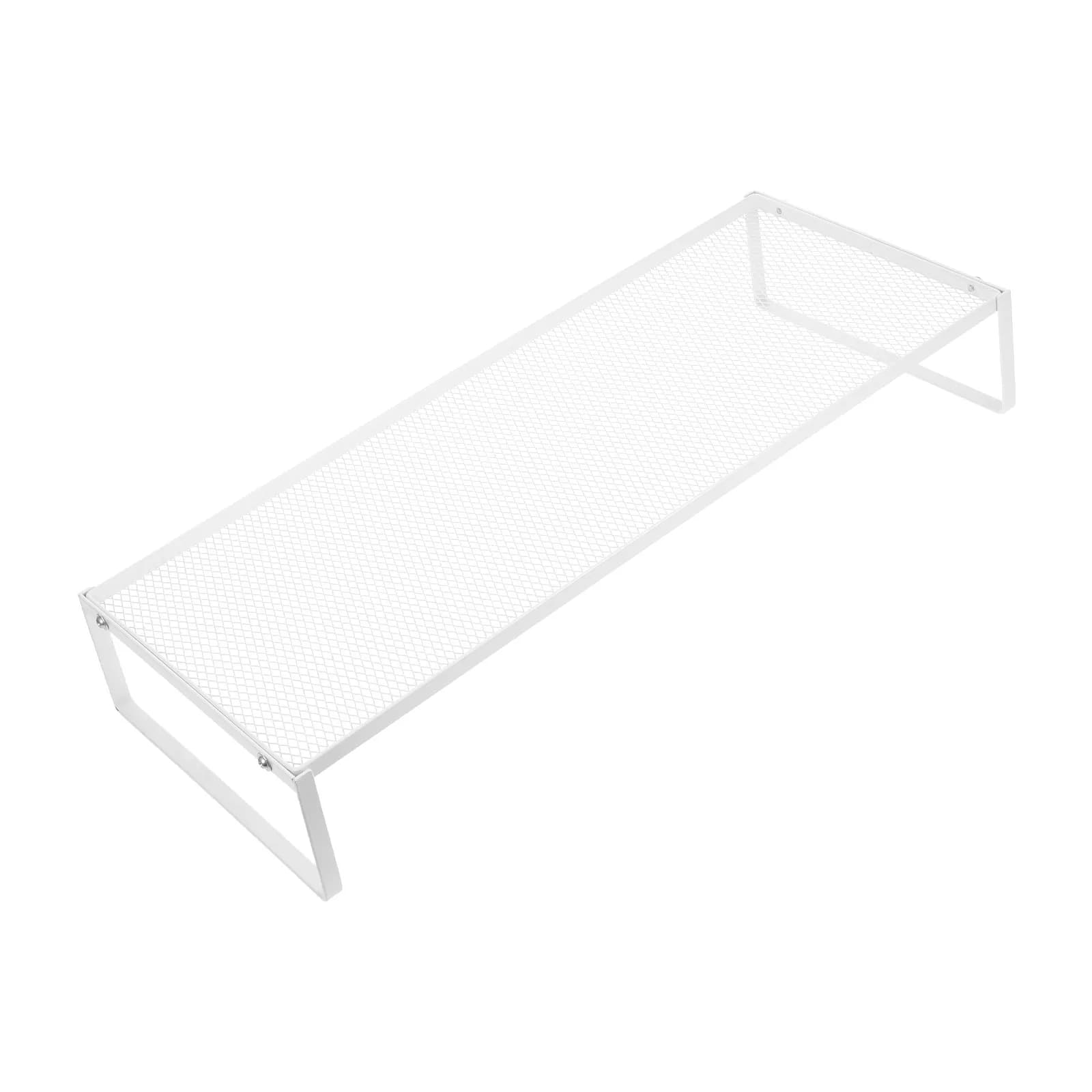 Stable Ergonomic Monitor Riser Stand for Desk Computer Laptop Screen Height Adjustable Space Saving Desktop Organizer Strong