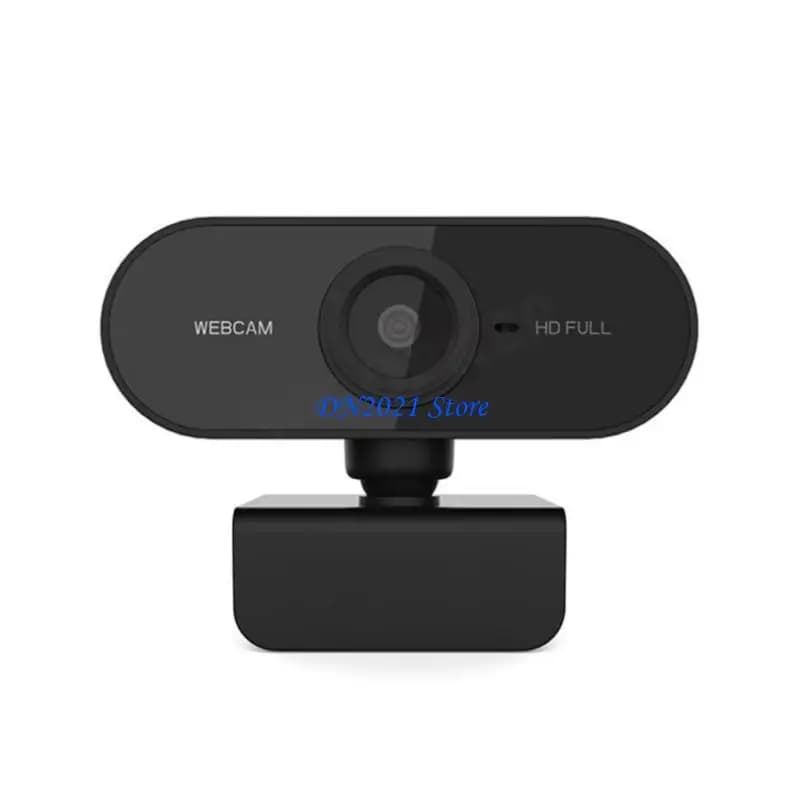 F3KE webcam da 1 set con supporto flessibile e copriobiettivo Fotocamera desktop Uscita 1080P/2K/4K in vari ambienti