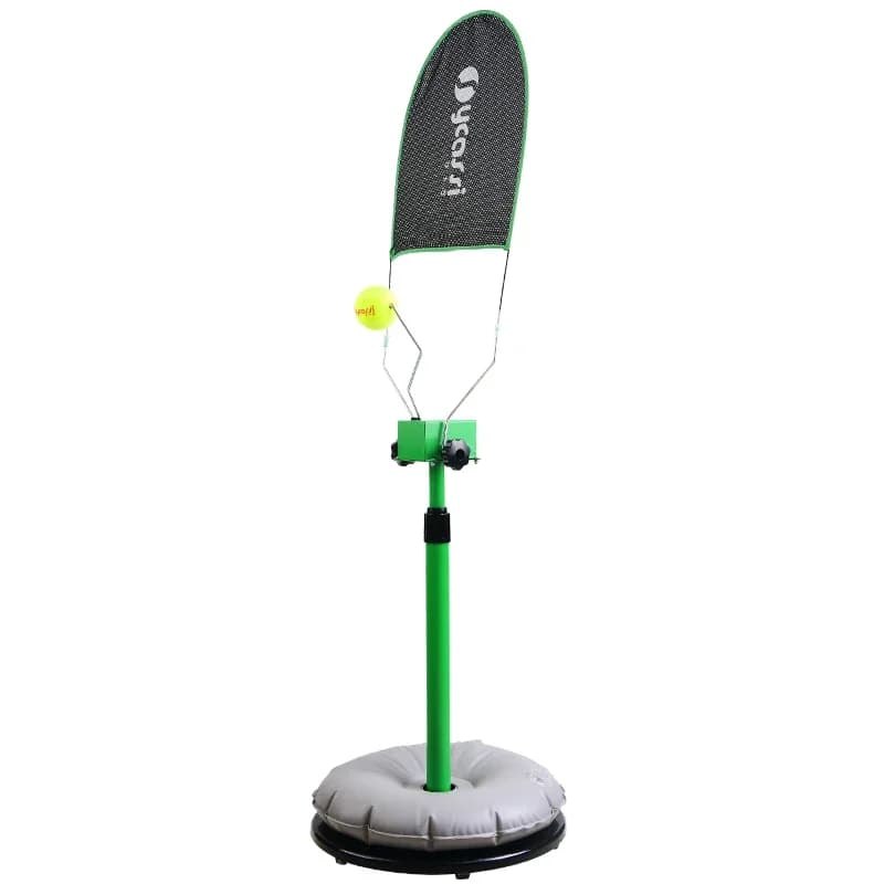 Attrezzatura portatile per l'allenamento del tennis Strumento per l'allenamento pratico di rimbalzo Rebounder professionale Swing Ball Tennis Spin Ginnico sportivo