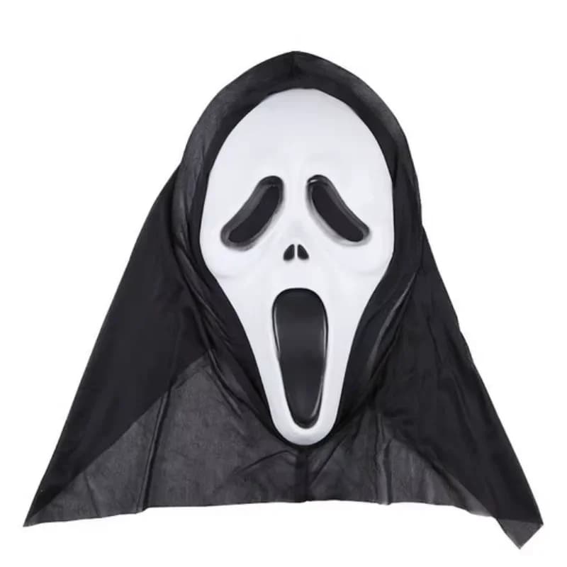 1PC Halloween Horror Fantasma Destinazione finale Urlo Smorfia Maschera Horror per adulti Maschera spaventosa Cosplay Prop Fancy Decor KT 001