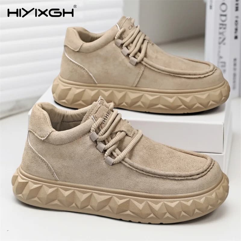 Scarpe da uomo Scarpe da ginnastica da skateboard Moda Pelle Escursionismo all'aperto Tennis Sport casual Mocassini con piattaforma da corsa Designer di lusso