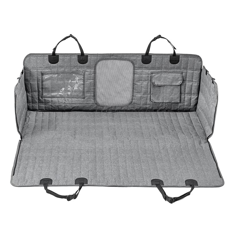 Coprisedile per auto per trasportino per cani da compagnia Borsa da viaggio per amaca pieghevole impermeabile per cuccioli di gatti con cintura di sicurezza regolabile durevole
