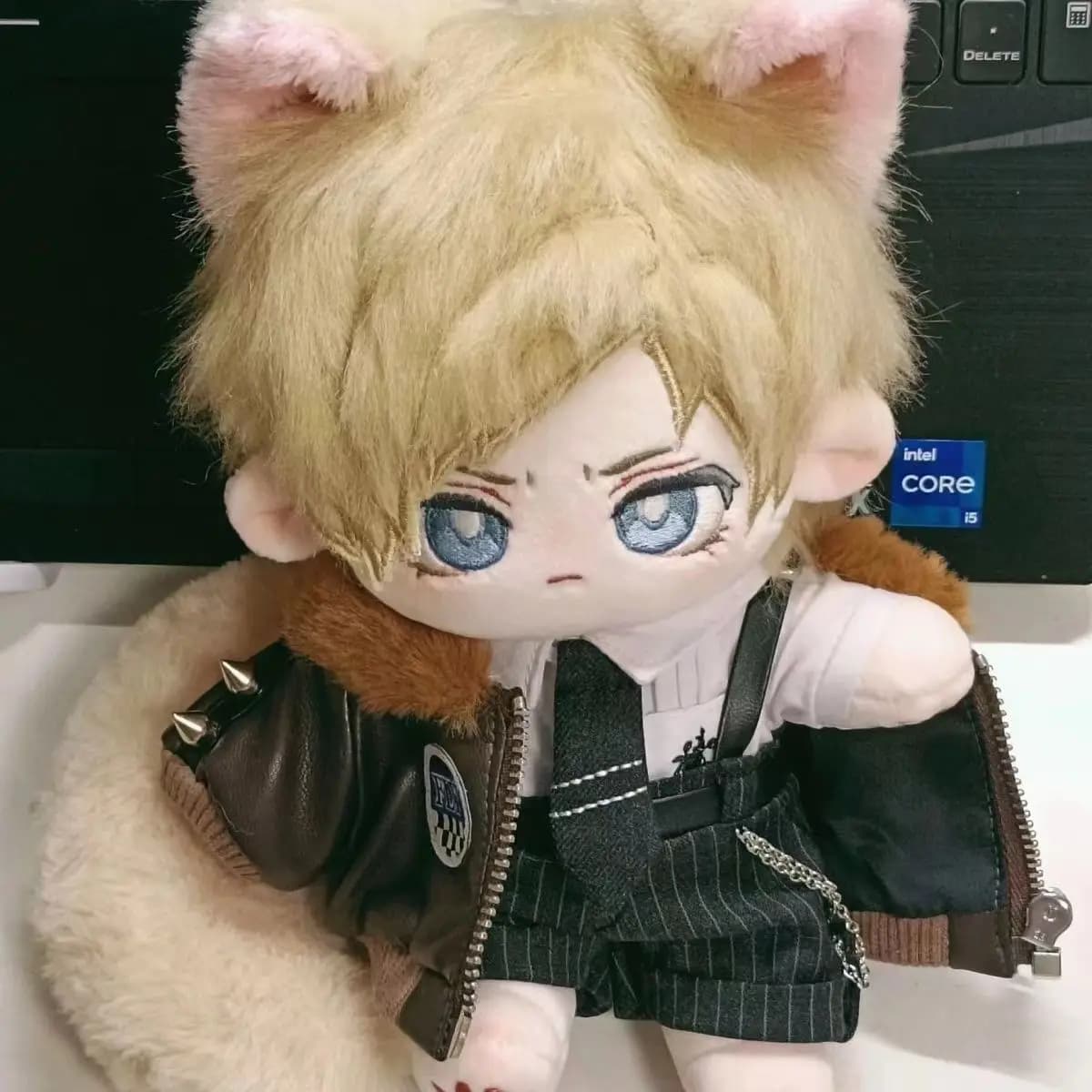 Leon Scott Kennedy Resident 9 Plush, Doll Upholstered Dressable, Collectible Toy, Birthday Gift