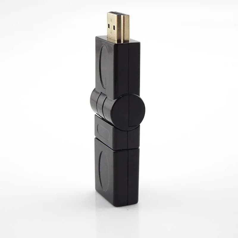 1/2/5pcs HDMI Male to Female Connector 360 Rotation Adjustable HDMI-compatible Plug Adapter Extension Cable Converters for PC 4K
