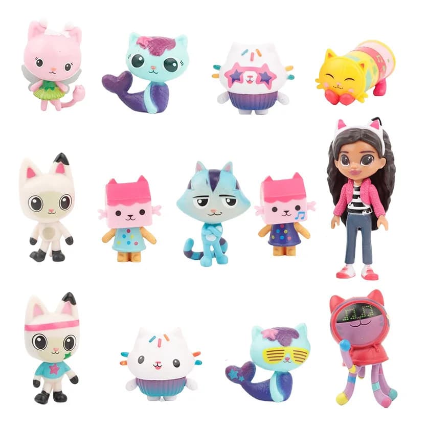 13 pz/set Gabby's Dollhouse Action Figure Doll collection cute toys model