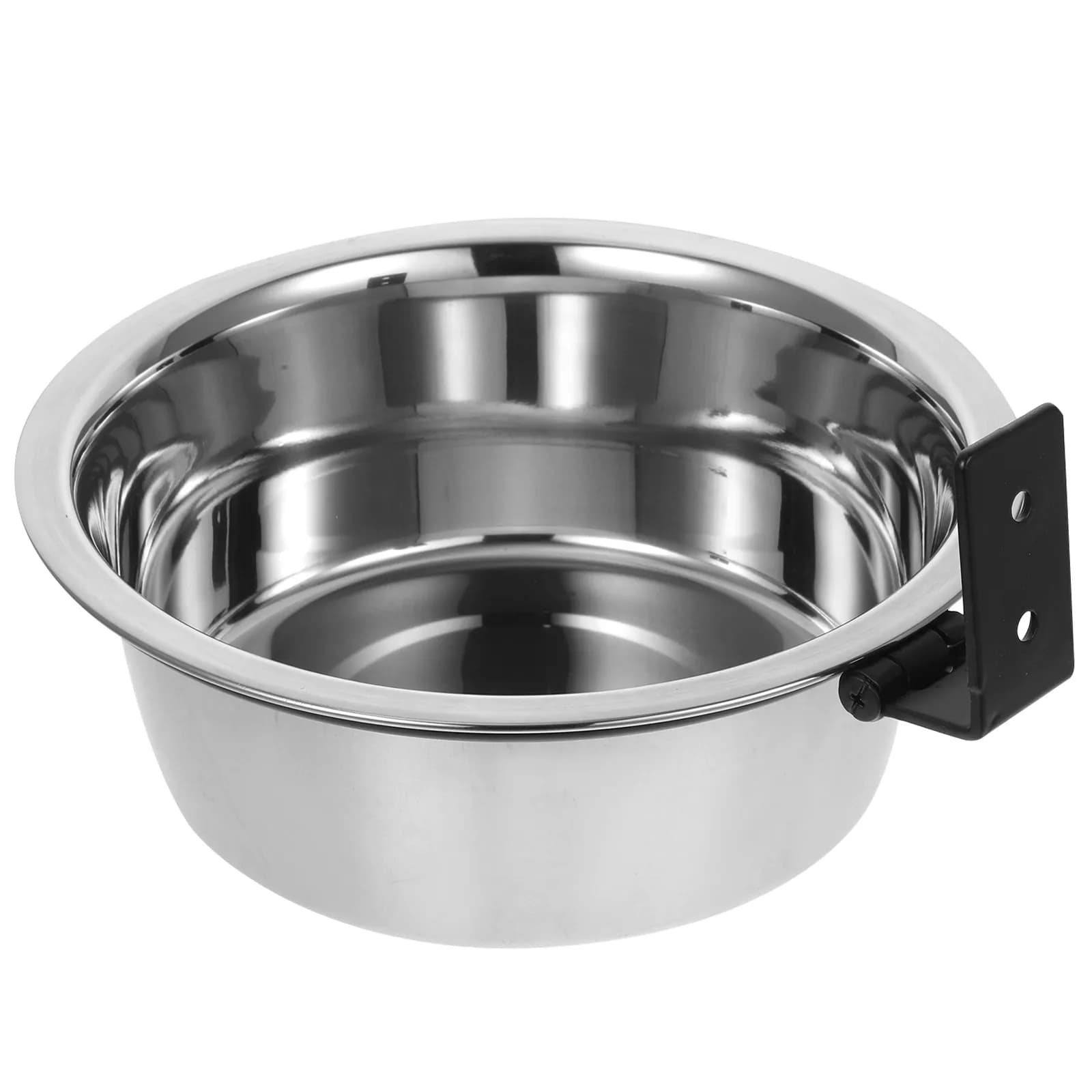 1Set Raised Dog Bowl Elevated Stainless Steel Pet Feeding Bowl Water Food Container for Small Medium Large Dogs Easy Clean