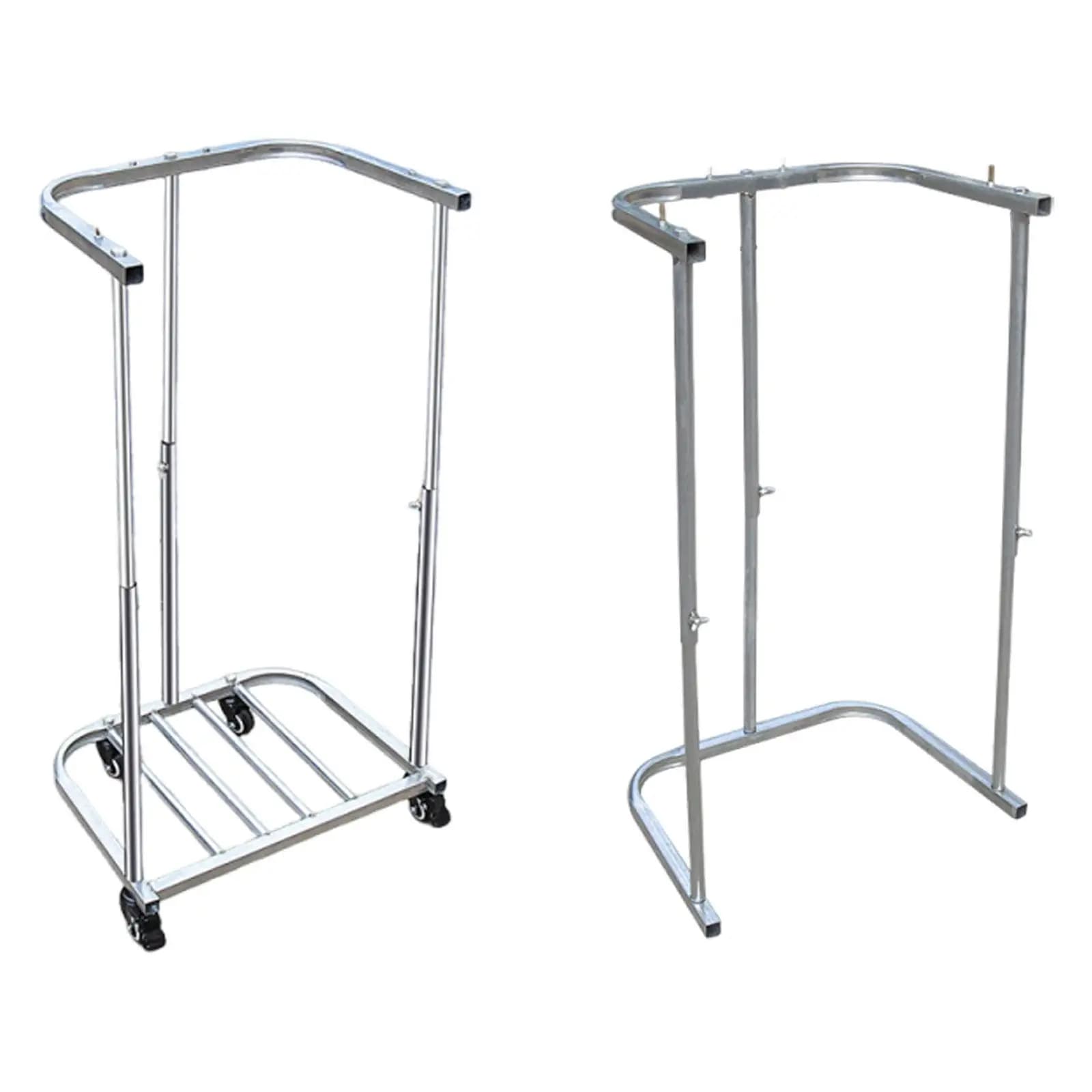 Supporto per Sacchi della Spazzatura Resistente per Esterni, Giardino, Raccoglitore di Foglie per Raccolta Rifiuti da Giardino, Garage, Cucina e Lavanderia