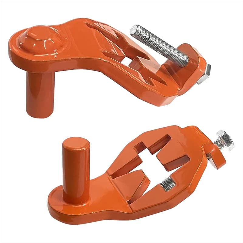 【SOLO TODAY!】Pin cerniera per cancello in acciaio con perno a T Gancio per cancello resistente per appendere un cancello da un gancio per bersaglio con palo a T in metallo