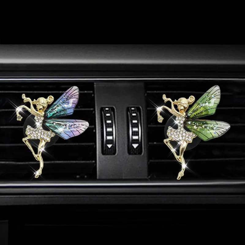 Car Fairytale Self Deodorant Perfume Bottle Diffuser Clip for Air Perfume for Air Conditioning