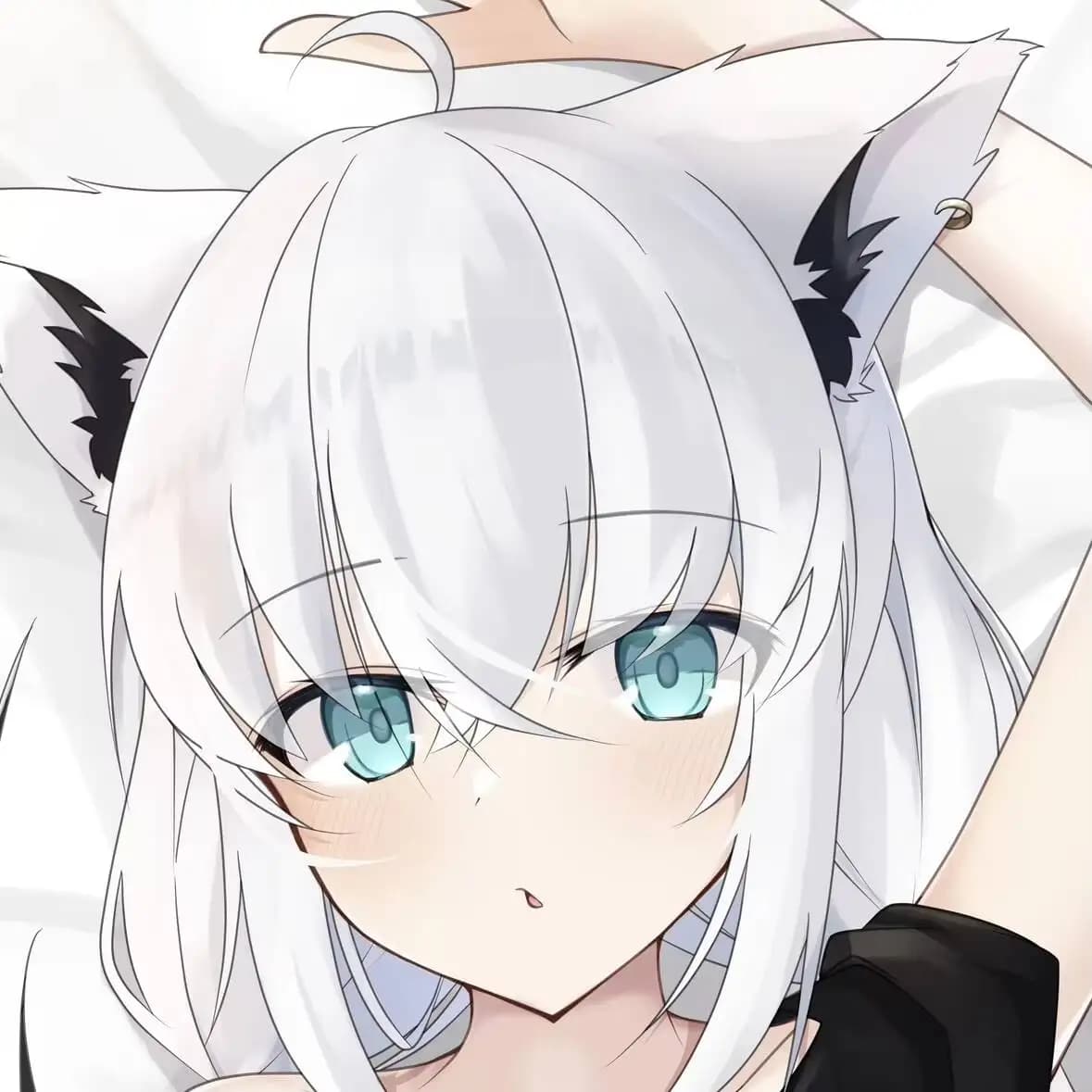 Virtual YouTuber Federa Anime Shirakami Fubuki Sexy Dakimakura Piumino Accogliente Copertura Fodera Letto Regali SS