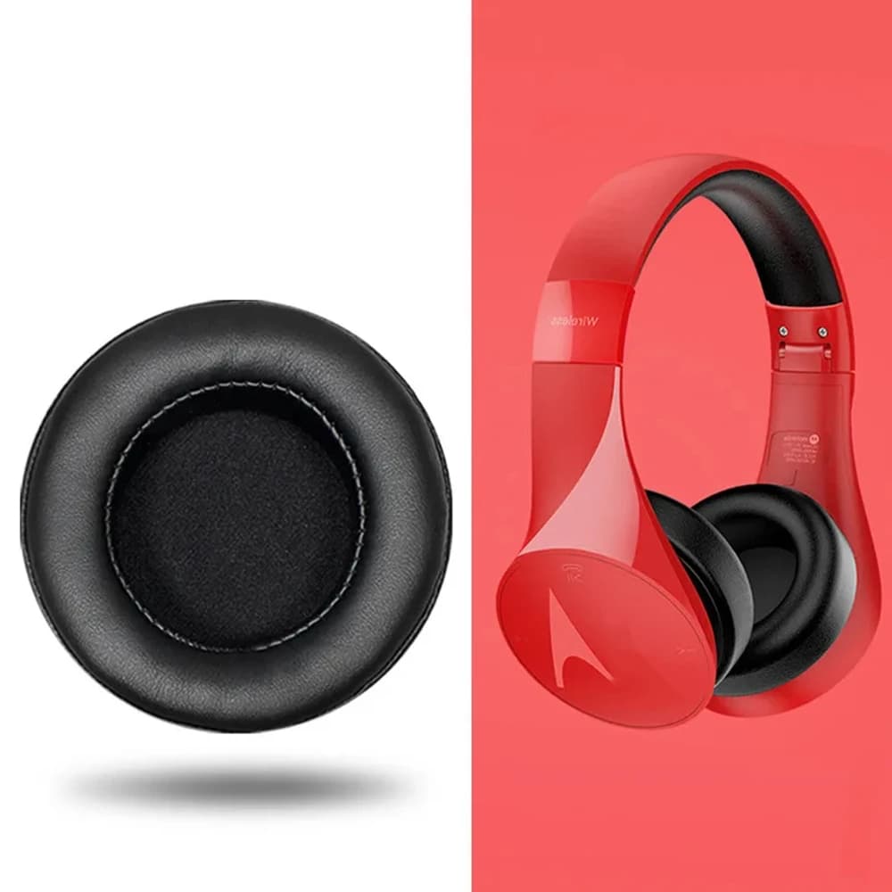 Cuscinetti in pelle adatti per Motorola Copertura per cuffie Pulse Escape Wireless Bluetooth Paraorecchie montati sulla testa Copertura in spugna per cuffie