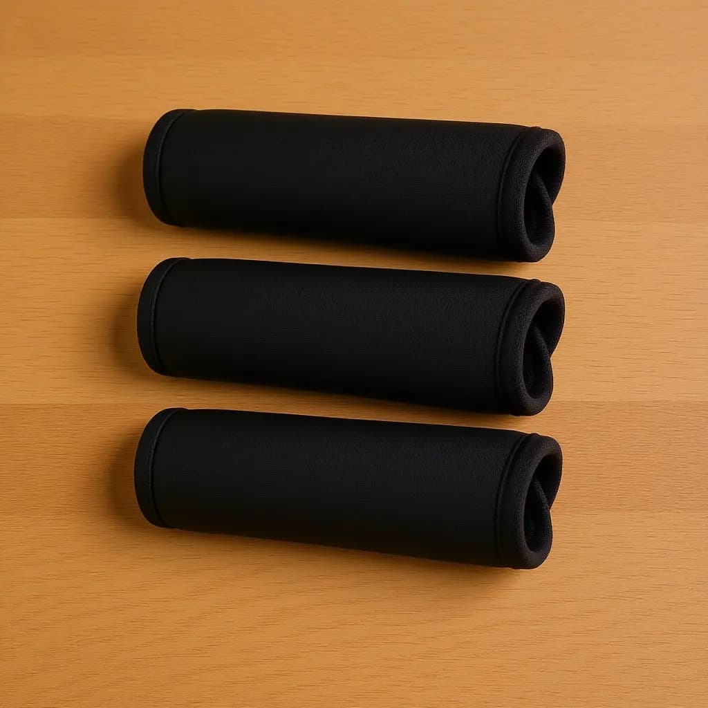 Set of 3 Non-slip Bearings Removable for Lifting Handles, Protective for Manubris, Libras, Door Bars, Gym and Fitness Bearings