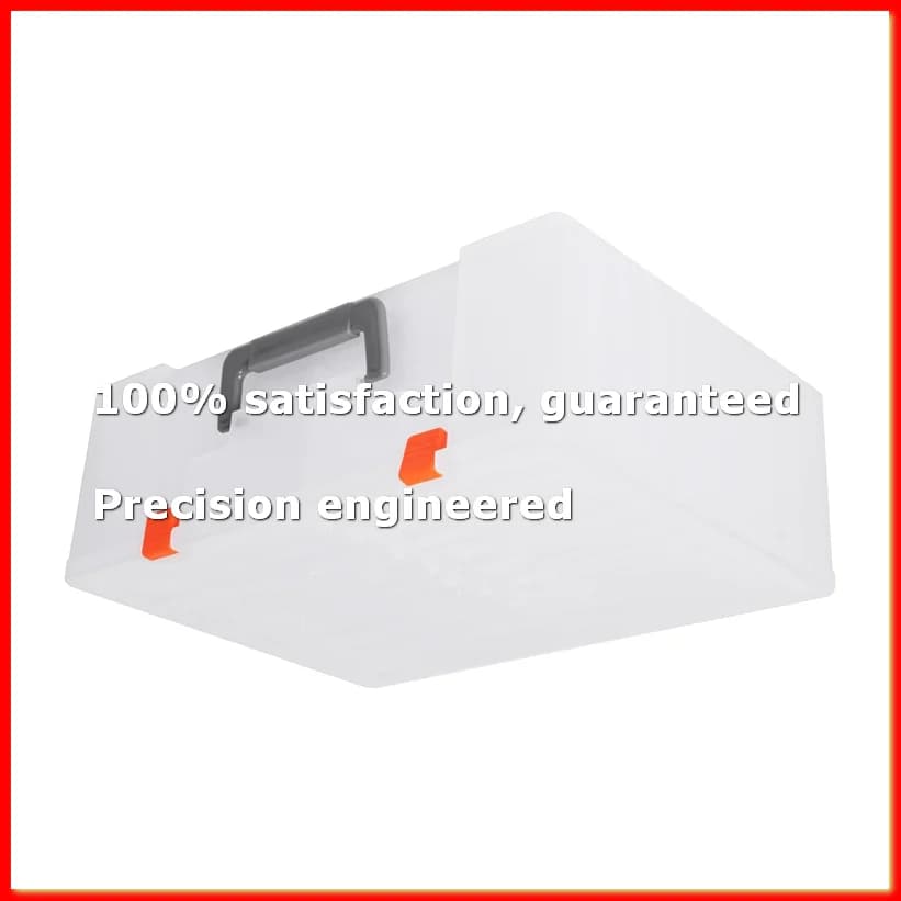 Photo Storage Box 4x6Inch, 18 Inner Photo Case Large Photo Organizer Acid-Free Photo Box Storage Photo Keeper Photo Case-A79M