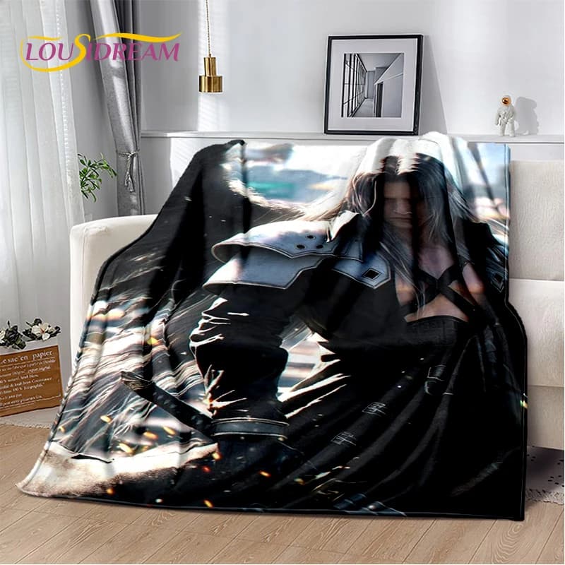 29 Stile Nuovo Sephiroth Final Fantasy Games Cloud Tifa Aerith Coperta, Morbida coperta per la casa Camera da letto Letto Divano Copridivano Bambini