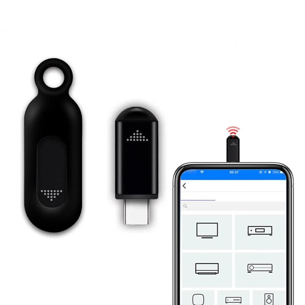 USB Type C IR Blaster Remote Control Smart Infrared Transmitter For TV Air Conditioner Universal Mobile Phone Adapter Device