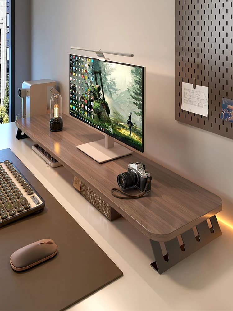 Supporto Estensibile per Monitor, Organizzatore da Scrivania per Sala Esports, Base di Supporto per Monitor, Supporto per Notebook