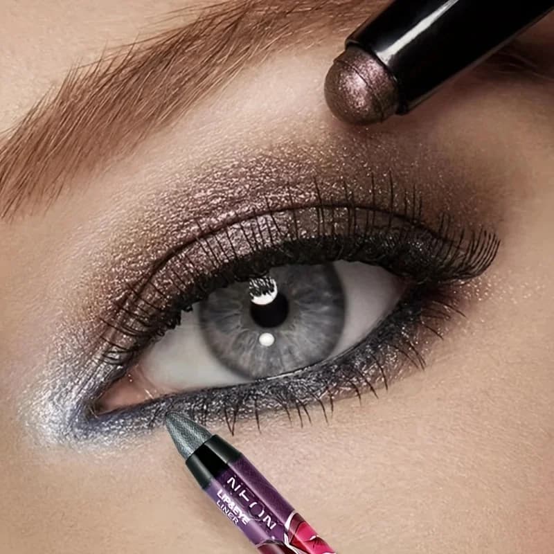 Pen for pearly eyelid shade under the fold glitter pen high pigment illuminating monochromatic eye shadow makeup Stick