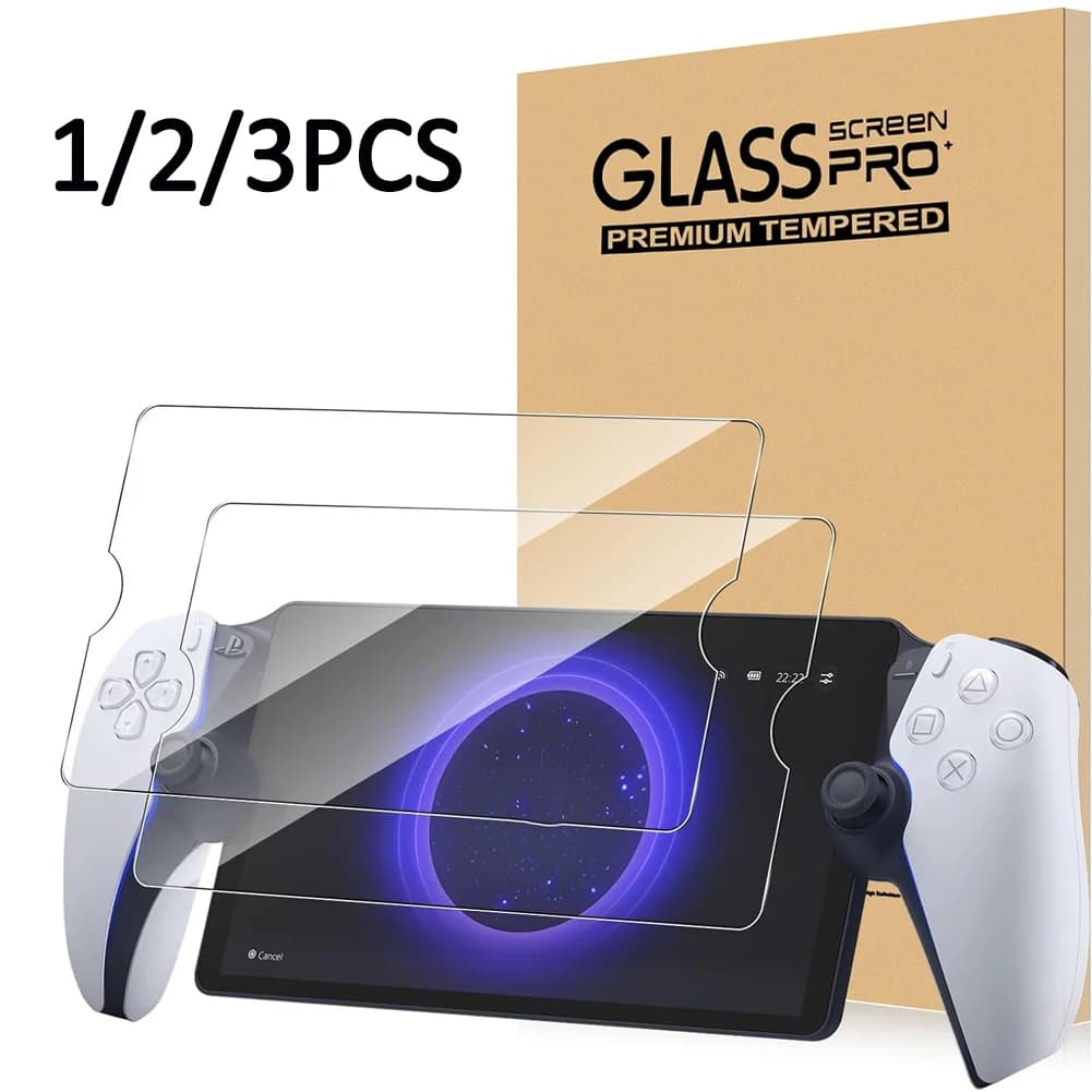 Proteggi schermo in vetro temperato per Sony PlayStation Portal Accessori per giochi per console portatile ultra trasparente antigraffio da 8 pollici
