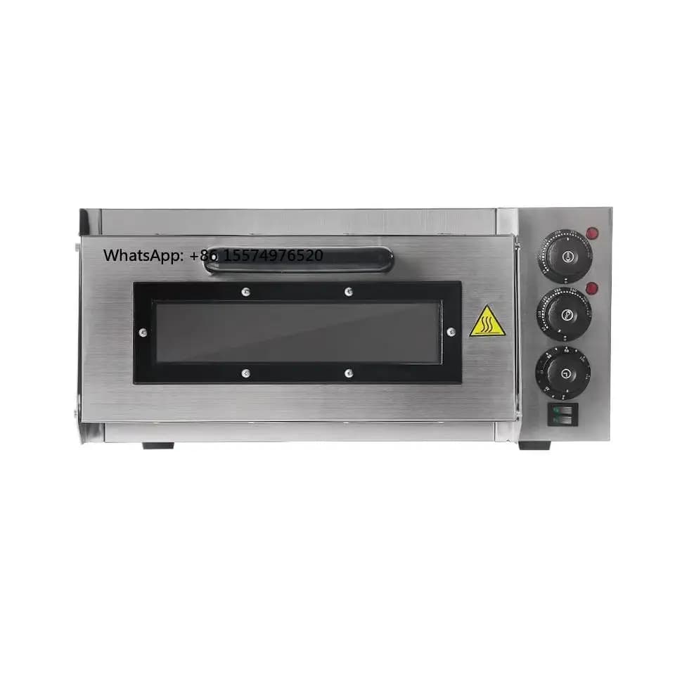 2026 - Forno Commerciale Completamente Automatico per Lastre di Pietra - Monostrato/Doppio Strato, Adatto per Cuocere Torte, Pane e Pizza