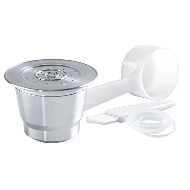 A02V-Coffee Machine Series Accessories-Reusable Stainless Steel Coffee Pods For Nespresso Espresso Capsule Machines