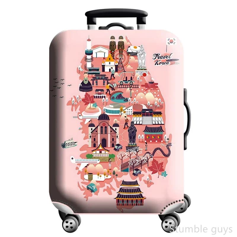 Copertura Protettiva Premium Elastica per Valigie, Anti-Usura, Lavabile, Accessorio Essenziale da Viaggio