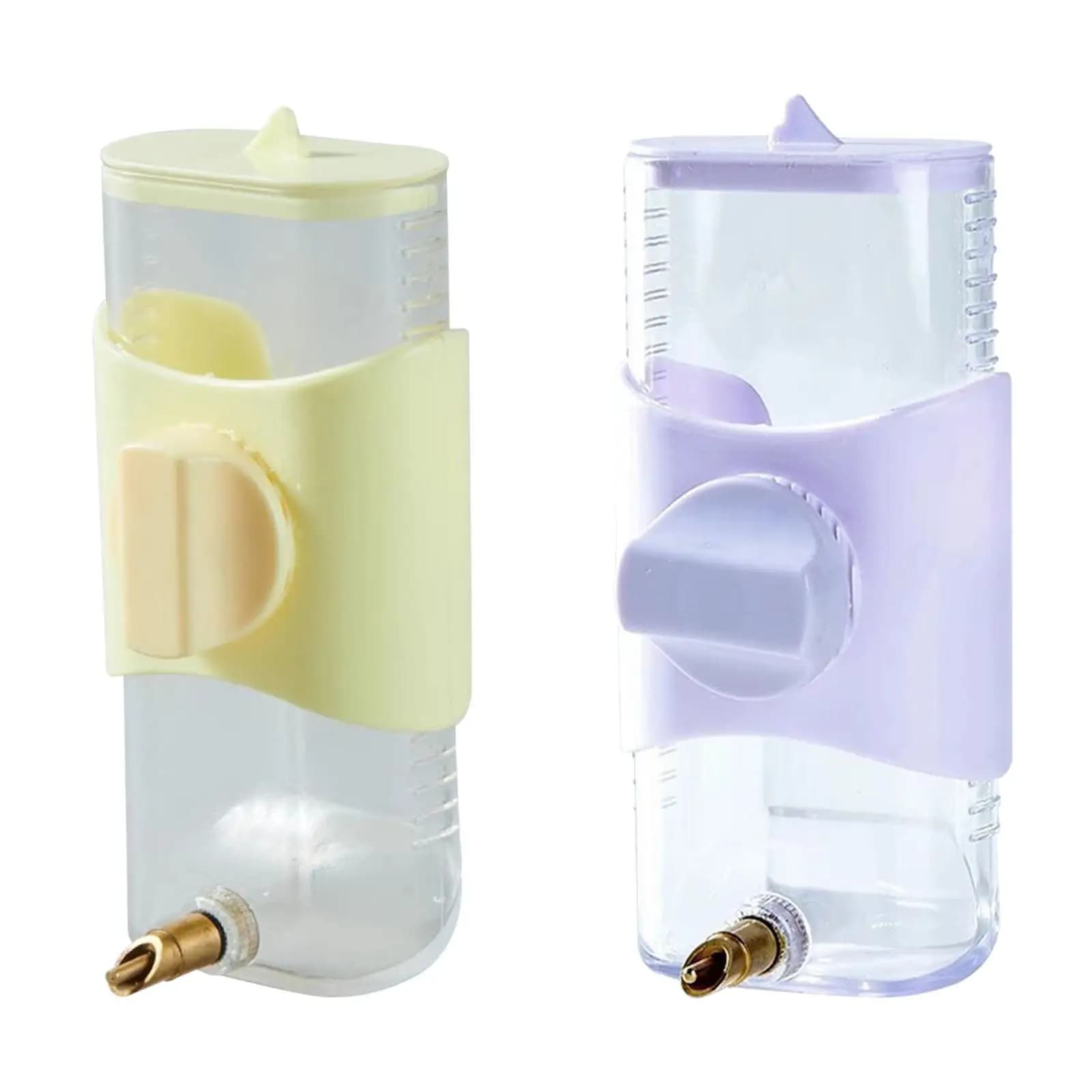 Bird Drinker Water Feeder Dispenser Hanging Bottle Leakproof ABS for Feeding Parakeet Budgie Cockatiel Cage