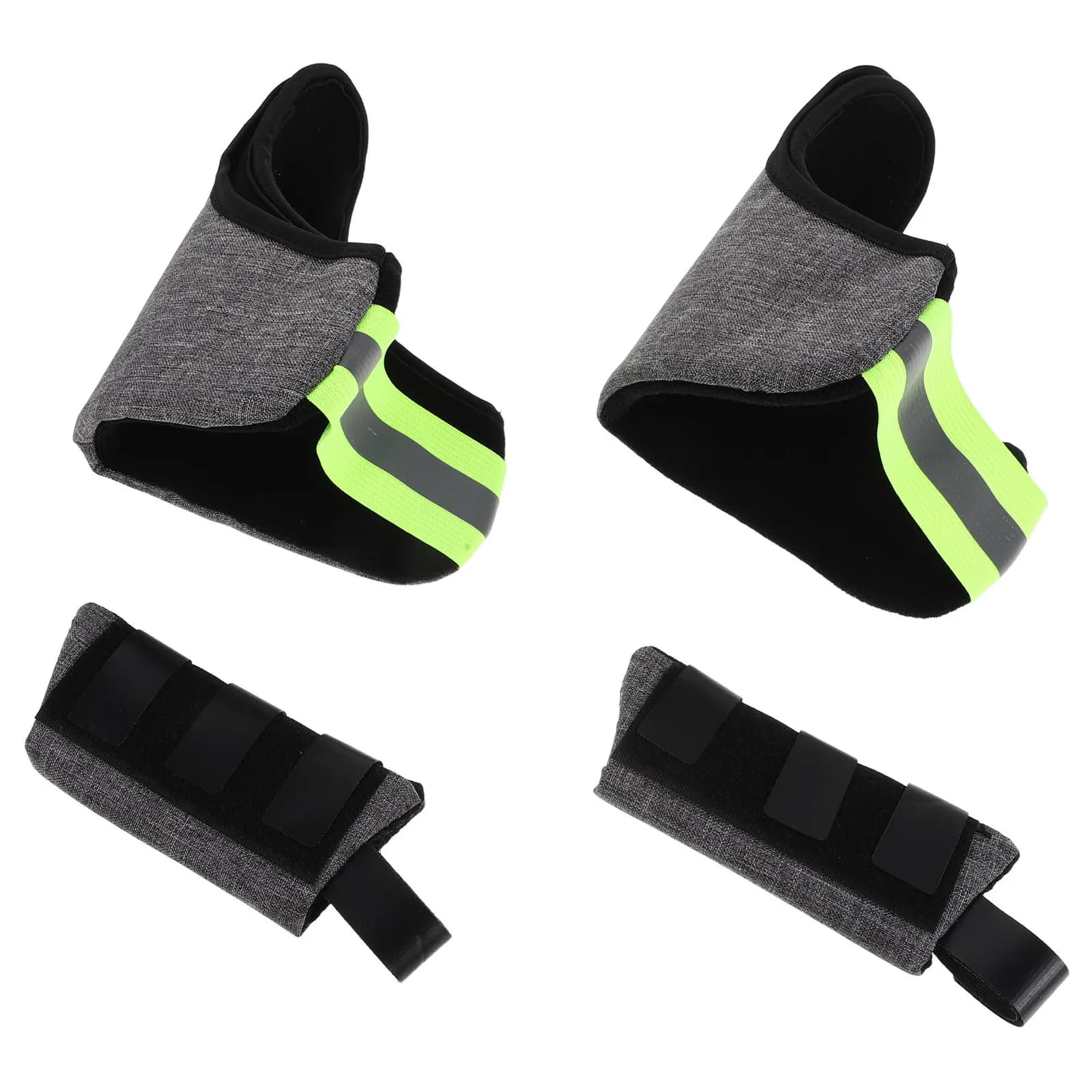 2 Set di Copri-Gomiti Ergonomici per Bastoni, Lavabili, Morbidi, Imbottiti, Antiscivolo, Supporto per Avambraccio, Grigio