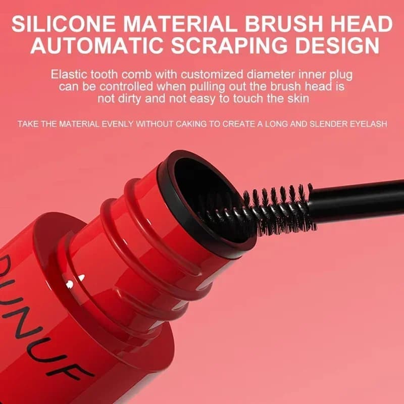 Black Thick eye black Lengthened Waterproof Sweat proof Lasting Mascara Setting Cream Quick Drying Lashes