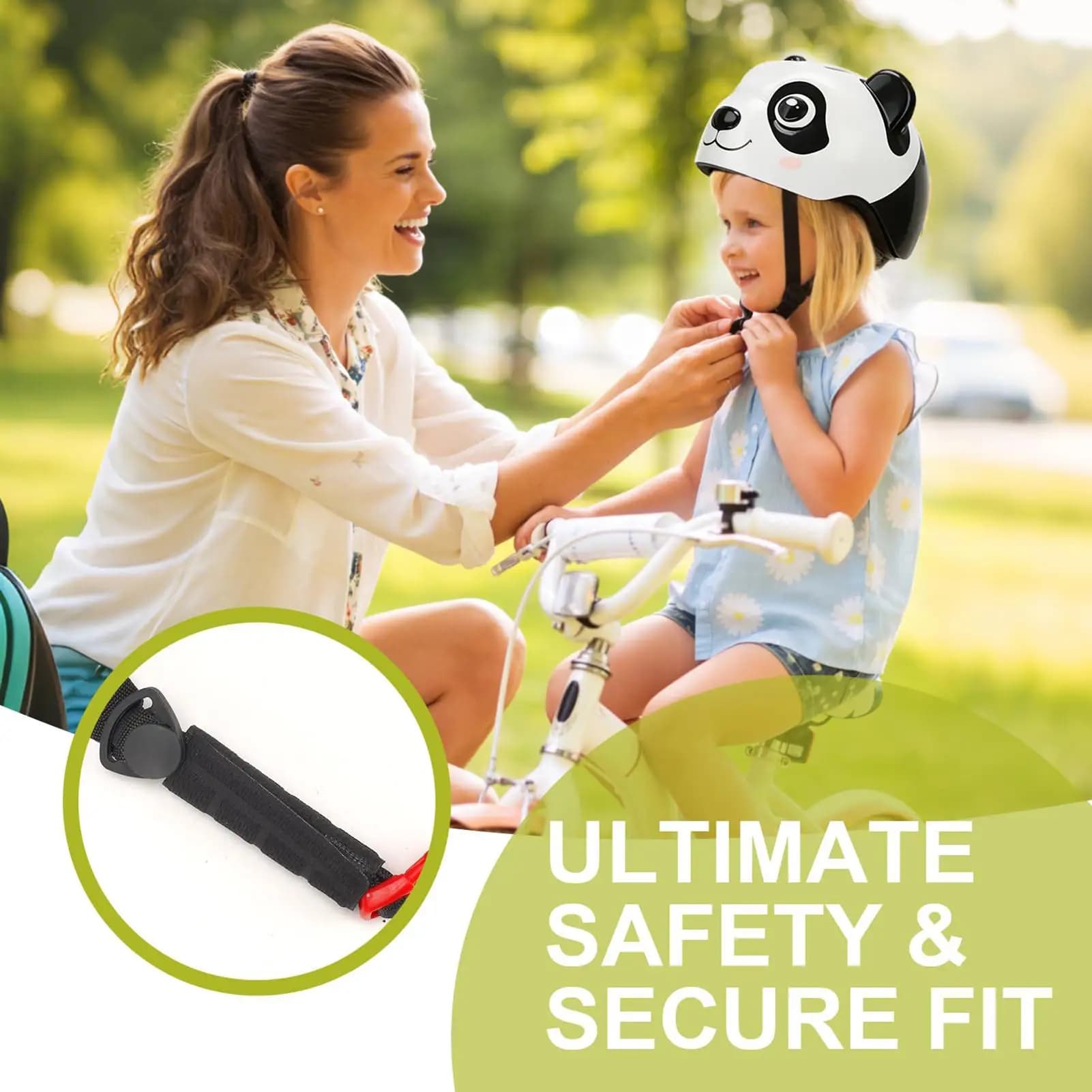 Casco da Bicicletta per Bambini con Design Animale, Attrezzatura di Sicurezza Regolabile, Casco da Bici per Bambine dai 2 ai 6 Anni, per Ciclismo, Skateboard e Monopattino