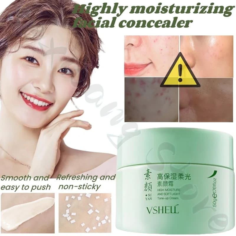 50g trucco altamente idratante correttore viso idratante anti-sudore trucco non rimuovente BB cream crema isolante