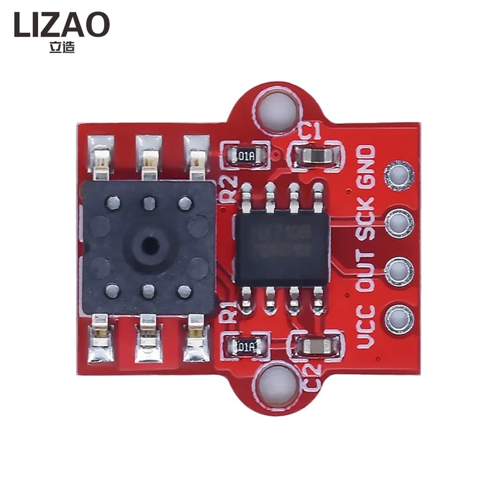Digital Barometric & Water Level Sensor Module, 3.3V-5V 0-40kPa Pressure Sensor Board for Arduino DIY Projects