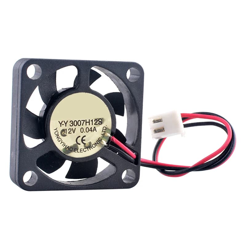 YY 3007H12S 3 cm 30 mm 30x30x7 mm DC12V 0.04 A ultra silent cooling fan for small devices Raspberry Pi