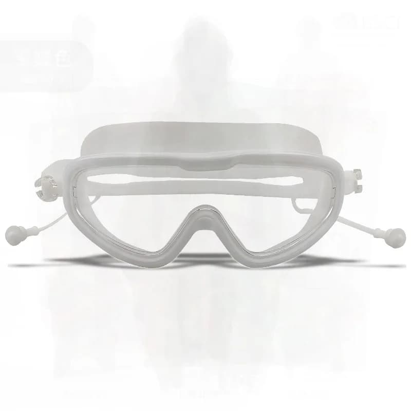 Unisex swimwear for adults HD swimming glasses waterproof anti-fog with big frame for all users in various colors