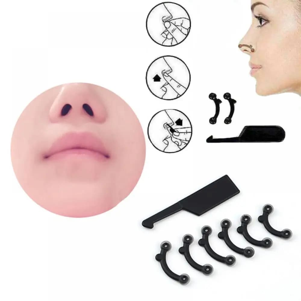 1 Nose Set Up Lifting Shaping Clip Bridge Straightening Clipper Shaper No Pain Beauty Tool Invisible Fashion Nose Corrector