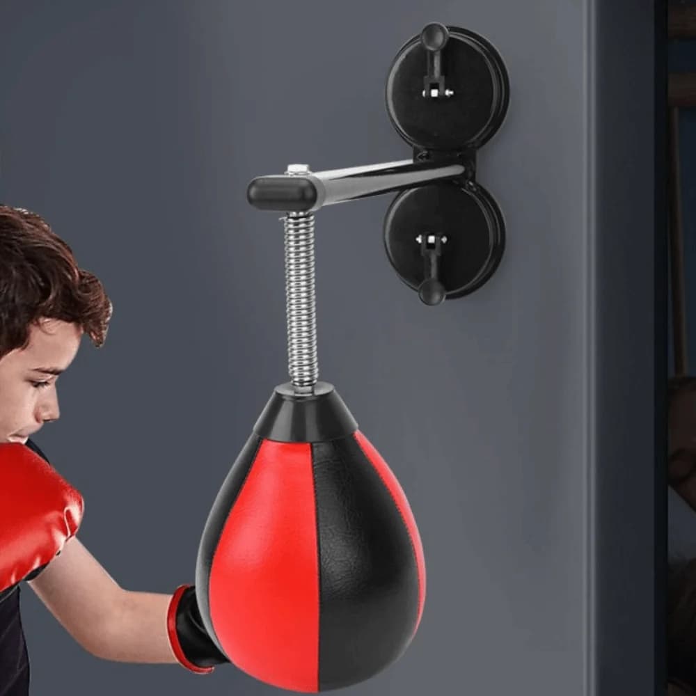 With Suction Cup Wall Mount Punching Bag Wall Mountable Promote Development Boxing Training Ball Physical Exercise Inflatable