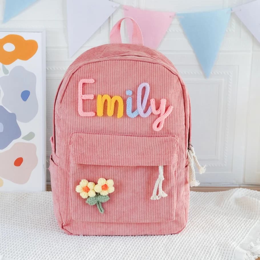 Zaino per bambini personalizzato, borsa per libri per bambini personalizzata, borsa per la scuola per bambini, zaino per bambini, zaino prescolare, zaino per bambini