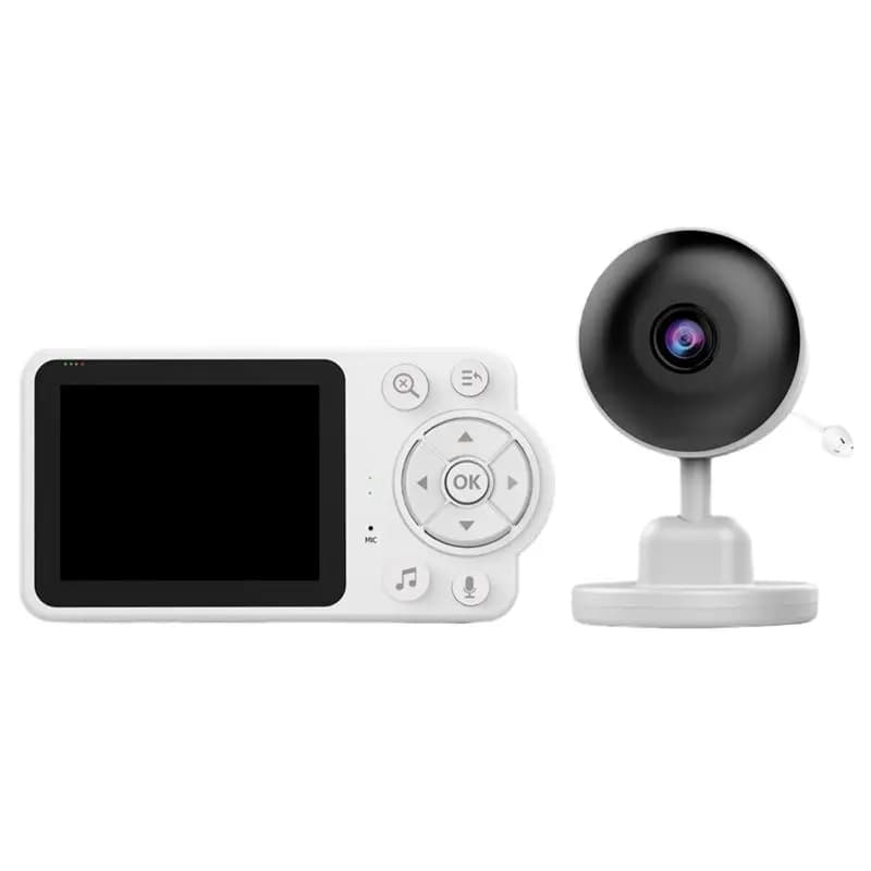 Monitor per Bambini Wireless SEWS-EU con Schermo da 2,8 Pollici, Telecamera di Sicurezza ad Alta Risoluzione per Baby Monitor