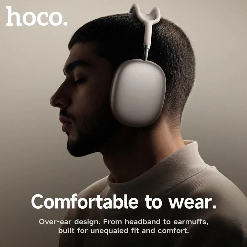 HOCO W65 New Bluetooth Headphones 5.4 Over Ear Large Hifi Audio Music Sport Headphones for Android iPhone with microphone