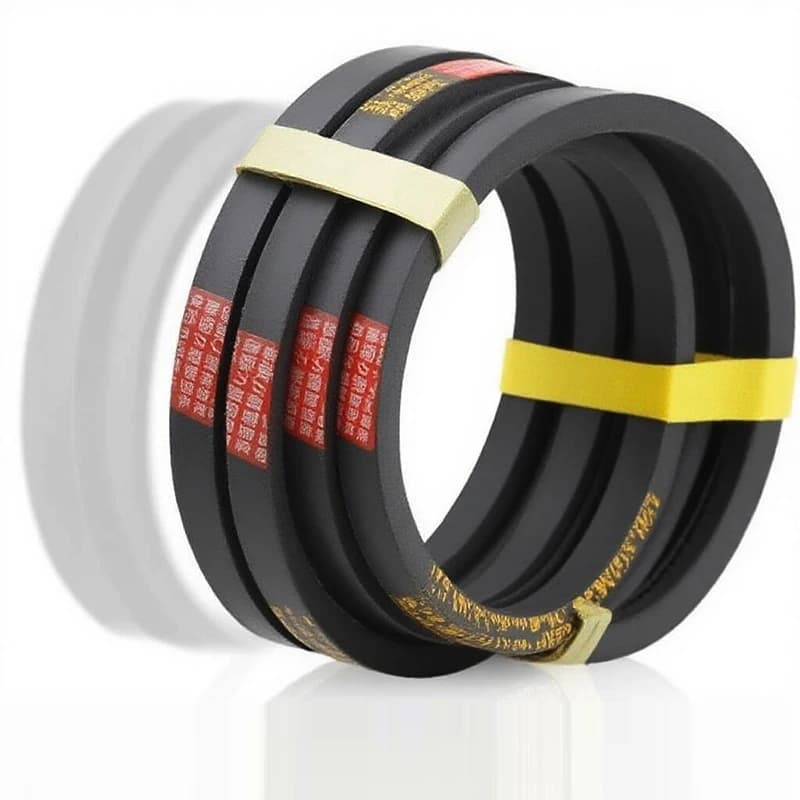 Industrial V Strap Type A Multiple Sizes from A-19IN to A-100IN High-elasticity transmission belt wear-resistant for machinery