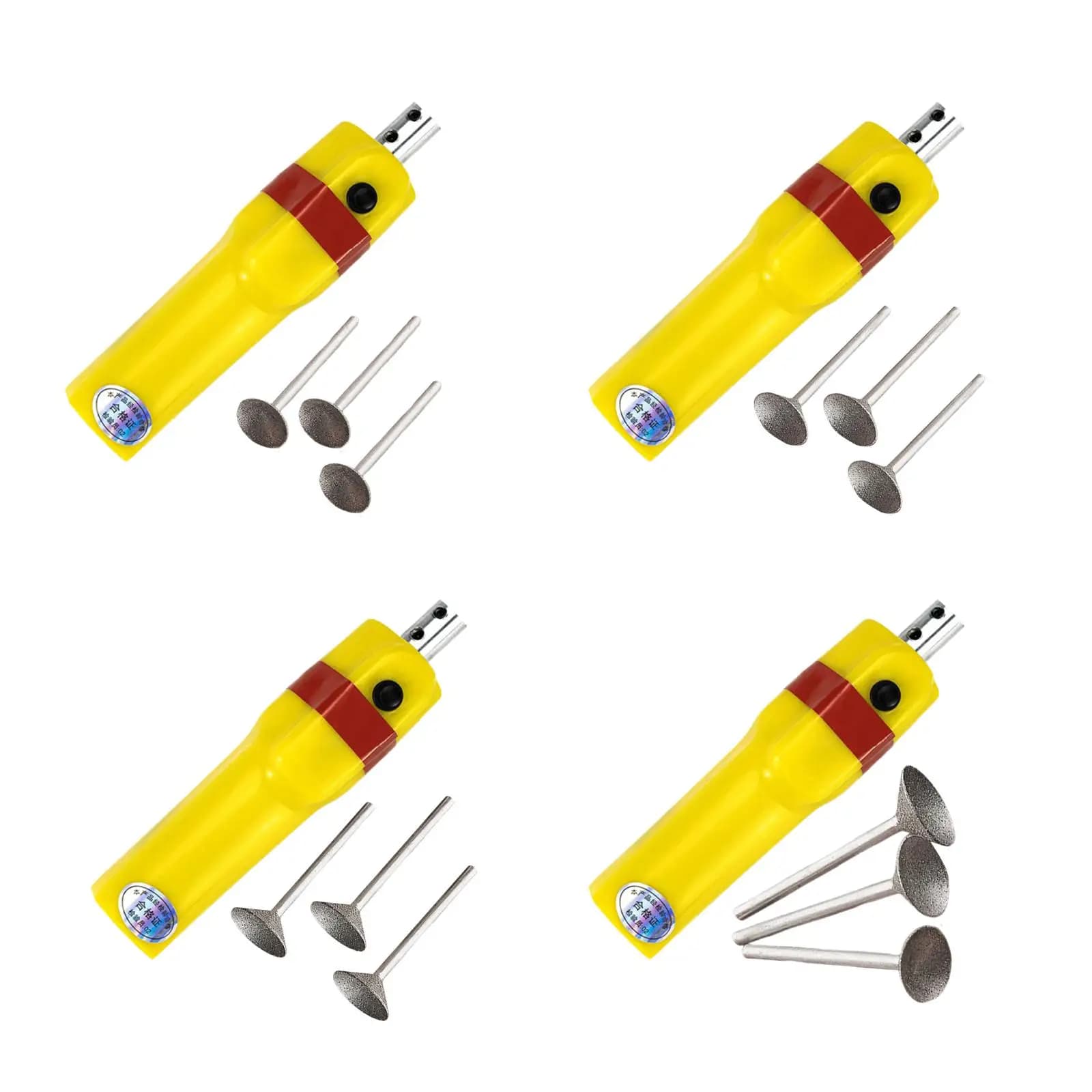 Strumento elettrico per modellare la punta della stecca da biliardo per modellare e sostituire professionale 16x4,5x4 cm portatile