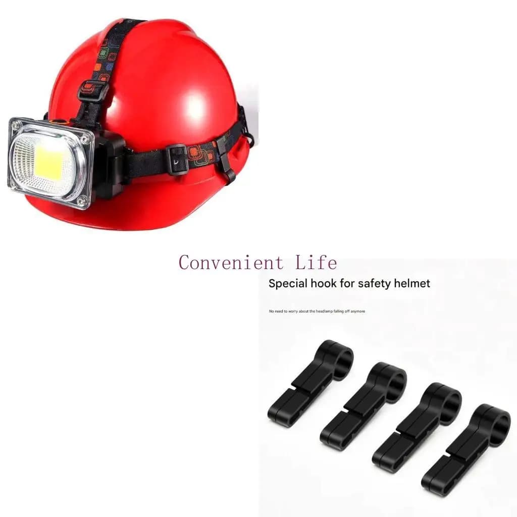 Clip a gancio multifunzionale L1EE per luce del casco che consente il fissaggio dello strumento. Monta facilmente lampada