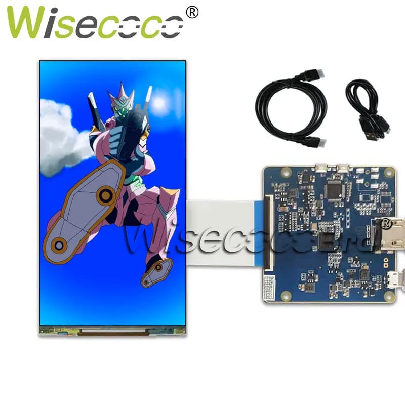 Schermo 2K da 6 pollici modulo schermo LCD 1440x2560 Display PC Raspberry Pi scheda Driver MIPI Display Wisecoco