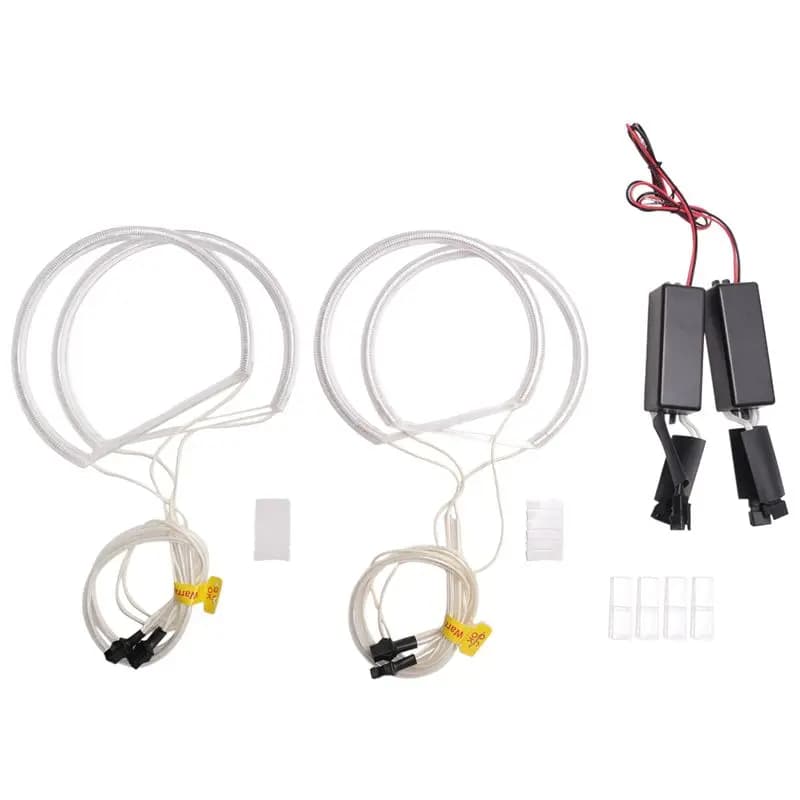 Authentic LED Light Ring 4X Ccfl Angel Eye Halo White without Projector for BMW E46 Series 3